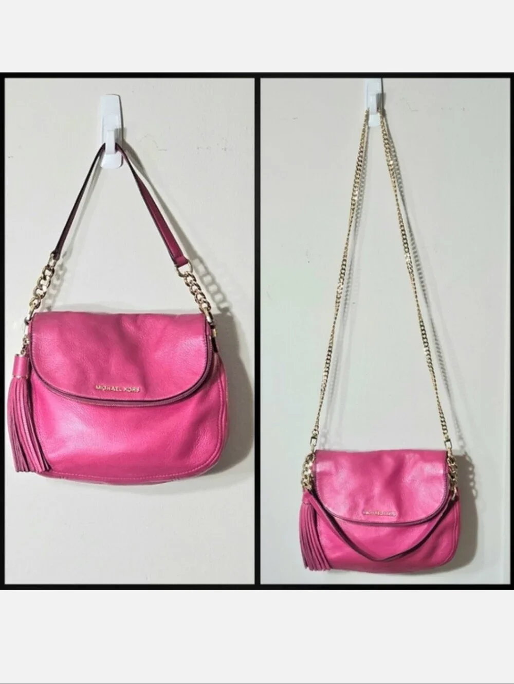 Michael Kors Bedford Tassel Shoulder Bag...EUC